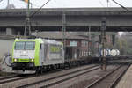 ITL 185 548-5 unterwegs für Captrain in Hamburg-Harburg 12.12.2020