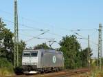 Noch ein Lz am 27.7.2009 in Priestewitz: Diesmal 185 548-5 der ITL.