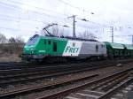 Am 11.04.2010 durchfuhr diese franzsische Elok Magdeburg Sudenburg.