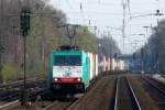 E186 242-4 in Recklinghausen-Sd 17.4.2012