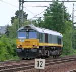 29002 der ITL fuhr Single durch Dresden Strehlen am 24.6.12