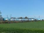 EuroBahn 2429 als RB61 Hengelo - Bielefeld in Hummeldorf bei Salzbergen, 17.04.2022