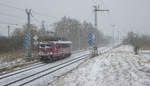 LEG 155 137 beschleunigt aus Angermünde raus, um in Stendell (PCK) einen Zug abzuholen.
