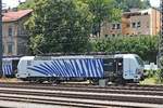 Portrait von 193 772  Viola , als diese am Mittag des 02.07.2018 im Bahnhof von Kufstein rangierte, um sich an MRCE/LM X4 E-664 (193 664-0) zu hängen und später dann einen KLV gen Brenner zu