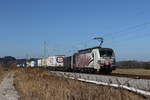 193 776 war am 228. Februar 2021 bei Bernau am Chiemsee auf dem Weg nach Salzburg.