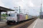 185 666 & ES64 F4-002 sowie 186 108 am 23.05.10 in Mnchen Ost