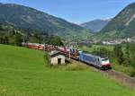 186 106 mit G 48867 am 16.09.2012 unterwegs bei Angertal.