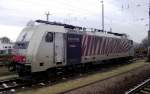 186 284 von Railpool/Lokomotion von Bahnsteig aus fotografiert am 15.12.13 in Frankfurt