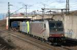 186 281 & Re 486 510 am 15.02.14 bei München-Trudering