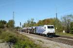 185 663 am 11.10.11 mit DGS 48867 nach Verona in A�ling