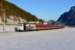 Am späteren Nachmittag fährt der Leerzug des Alpen-Express wieder von Bischofshofen nach Schladming, um dann dort für die zurückreisenden Touristen bereit zu stehen.