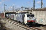 185 914 & 186 284 am 25.02.17 bei München-Trudering