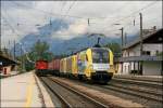 Dispo-Power im Inntal: ES64U2-037, E189 xxx und E189 004RT rollen mit dem  WINNER-EXPRESS  durch das Inntal nach Mnchen.