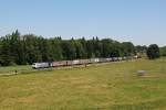 185 662 mit einem KLV Zug am 16.06.2012 bei bersee.