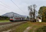 186 282 + 186 283 mit TEC 43125 von Kln Eifeltor nach Verona am 30.10.2012 unterwegs bei Brixlegg.