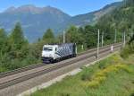 185 662 bei einer Lz-Fahrt nach Tarvisio am 08.09.2012 unterwegs bei Penk.