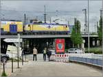 ME 146 531-9 auf der Oberhafenbrücke in Hamburg.