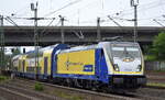 metronom Eisenbahngesellschaft mbH, Uelzen [D] mit  147 543  [NVR-Number: 91 80 6147 543-3 D-BTK] und dem RE4 nach Bremen Hbf.