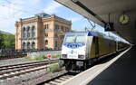 metronom ME 146-17 mit dem ME 82824 nach Uelzen, am 11.07.2023 in Hannover Hbf.
