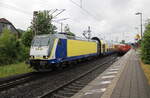 Metronom ME 146-03 (91 80 6146 503-8 D-BTH) mit dem ME 82809 von Uelzen nach Göttingen, am 22.05.2024 in Alfeld (Leine).