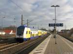 metronom verlsst Bf Alfeld (Leine) am 16.01.2012