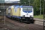 146 535-0 fuhr am 18.09.13 mit einen metronom vom bhf harburg ab