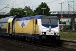 abfahrt der 146 537-6 von hh-harburg,mit den metronom nach lüneburg am 25.05.14  