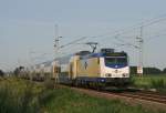 ME 146-05 mit ME 82026 (Hamburg Hbf–Bremen Hbf) am 02.08.2011 zwischen Ottersberg (Han) und Sagehorn