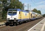 146 539 mit ME 82017 (Hamburg Hbf–Bremen Hbf) am 31.08.2016 in Sprtze