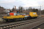 MGW Gleis- und Weichenbau GmbH 37 80 3999 232-6 D-MGWB Res 072-3 am 04.02.2023 in Neudietendorf.
