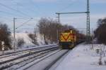 Mak 1206 der MEG (Lok 212) mit Kohlependel Richtung Whlitz fahrend,im ehemaligen HP Schkortleben ( nur Strecke Grokorbetha-Deuben)erkennbar an der fehlenden Oberleitung ber diesem Gleis.am