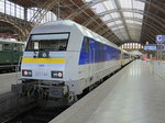 223 144 (NVR Nummer 92 80 1223 144-5 D-TDRO) steht im Hauptbahnhof von Leipzig zur Abfahrt nach Chemnitz Hbf als MRB74783 auf Gleis 23 am 08.