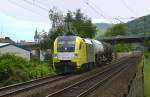 ES 64 U2-014 der Mittelweser Bahn bei sichtlicher Unterforderung.