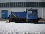 MWB V 250 k�nnte sich am 05.M�rz 2010 in Mukran mal einen freien Tag.