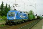 MWB 1116 911 mit DGS 94135 (Hagen-Kabel–Salzburg) am 13.04.2007 in Bensheim-Auerbach