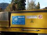 Monti GmbH Aufschriften am 10.12.15 in Neckargemünd