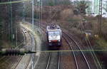 189 992 von MRCE kommt als Lokzug aus Köln-Eifeltor(D) nach Aachen-West und kommt aus Richtung Köln,Aachen-Hbf in Richtung Aachen-Schanz,Aachen-West.