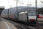 MRCE 185 408-2 unterwegs für TXL in Koblenz Hbf.