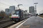 ES 64 U2 - 014 steht mit dem RB 40 in Essen Hbf zur Abfahrt nach Hagen bereit (08.01.2021)
