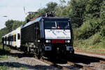 ES 64 F4 - 844 (189 844-4) MRCE im Dienst für DB-Regio am 24.08.2022 auf der Hamm - Osterfelder Strecke in Datteln