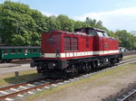 112 703 von der MTEG,am 19.Mai 2016,in Putbus.