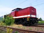 Am 11.07.2010 in Magdeburg Sudenburg abgestellt  204 311  ,  ex 202 311  , ex Arbeitsvorrat Alstom Stendal , heute MTEG...