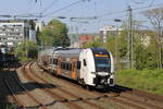 National Express 462 070 fährt als RRX der Linie RE4 nach Dortmund Hbf aus Wuppertal Hbf aus.