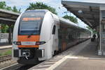 RE 5 von Rhein-Ruhr-Express nach Koblenz im Bhf Brühl am 8.