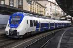 Die Talent 2 von National Express absolvieren ihre Testfahrten auf dem RE 7 und der RB 48. Im Bild 94 80 9 442 354-4 in Wuppertal Hbf, 23.20.15.