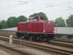 V 100 2335 der NeSA am 27.5.08 im Karlsruher Hbf