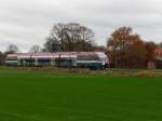 An diesem Strmischen Herbst Morgen fhrt der 643.16 als 29063 nach Enschede (NL)