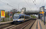 643 907 der NEB erreicht am 08.04.17 von Templin Stadt kommend Hohenschönhausen.