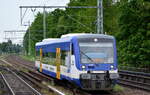 NEB mit dem RS1  VT 003  auf Dienstfahrt am 04.06.21 Berlin Buch.