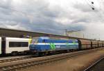 NIAG 14 (91 80 6145 086-5 D-DISPO) mit dem DGS 95159 von Neunkirchen (Saar) Hbf nach Moers Gbf, am 10.07.2012 in Koblenz Hbf.